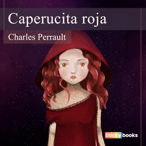 Diseño de la portada del título Caperucita roja