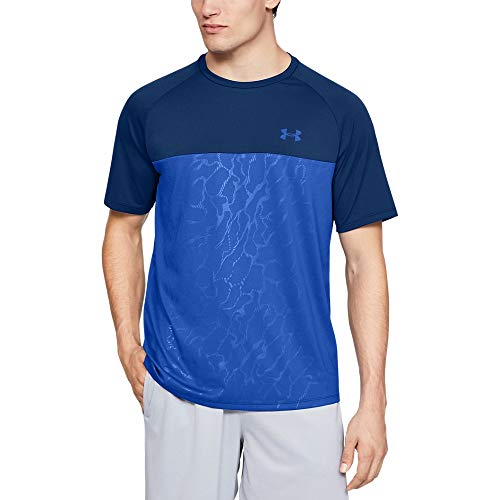Image of Under Armour Men's Tech 2.0 Emboss Short-Sleeve Training Workout T-Shirt