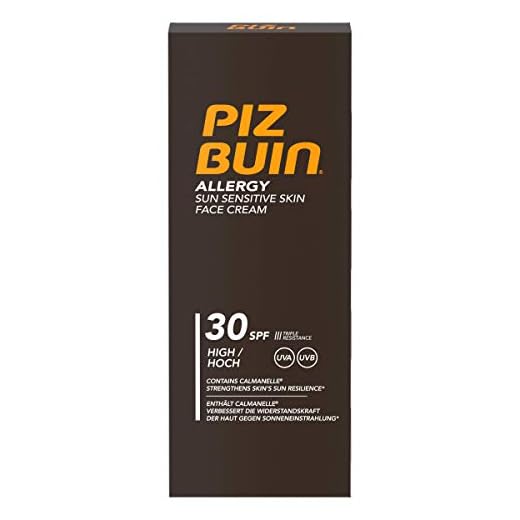 Piz Buin Allergy Sun Sensitive Gesichtscreme LSF 30, 50 ml