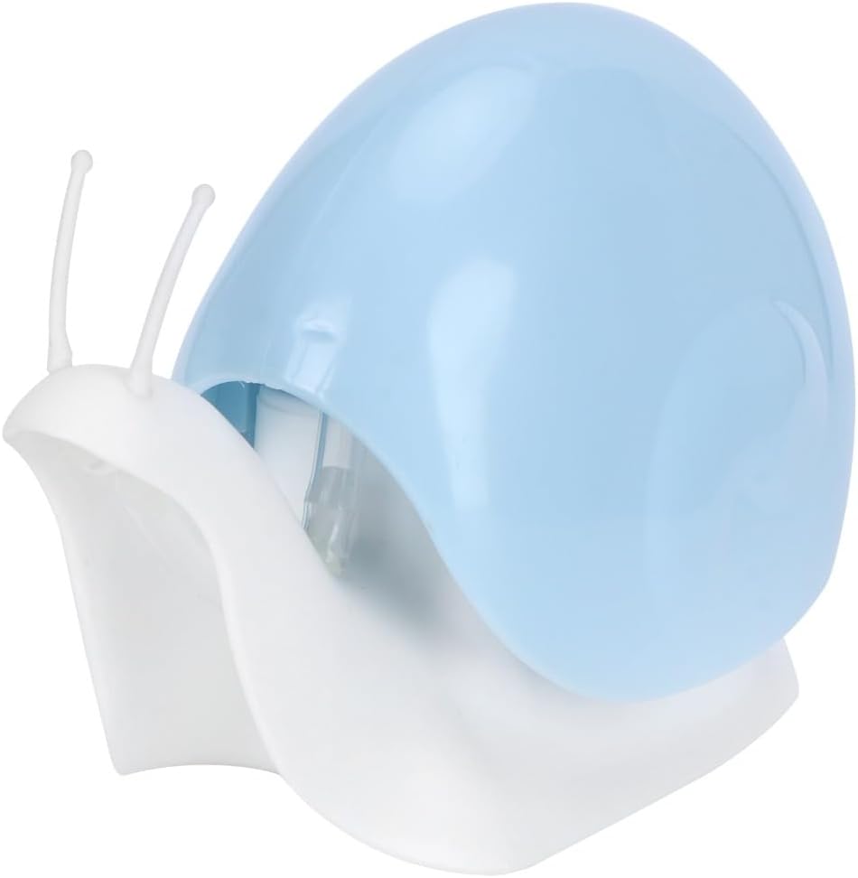 120ml Snail-Shaped Press Type Liquid Soap Dispenser, Refillable Plastic Lotion and Shampoo Bottle for Bathroom and Kitchen