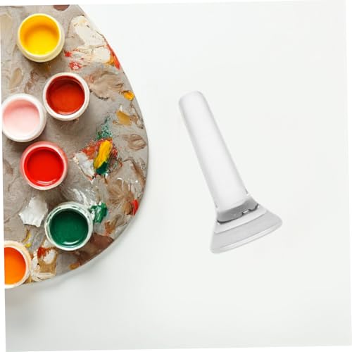 Pilón de vidrio ergonómico para laboratorio y pintura miniatura 7