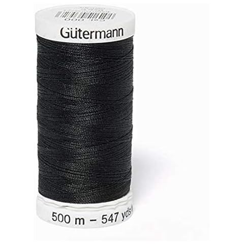 GUTERMANN/BOBINA HILO COSELOTODO 500M POLIESTER NEGRO Cover