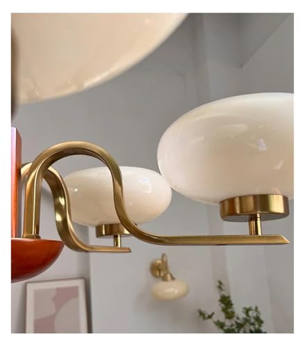 Lampe suspendue design crème pour une chambre cocooning