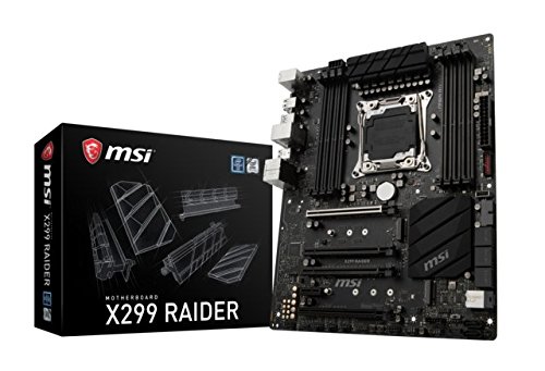 MSI X299 RAIDER ATX LGA2066 Motherboard (X299 RAIDER) - PCPartPicker