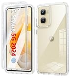 FNTCASE Capa para Motorola Moto G-Stylus-5G-2024: Capa protetora de camada dupla de silicone resistente à prova de choque com proteção total para homens e mulheres - Capa Moto G Stylus 5G 2024