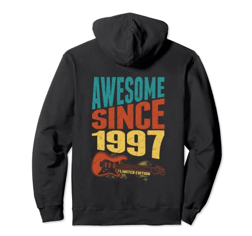Awesome Since 1997 Edición Limitada - Cumpleaños de los amantes de la guitarra Sudadera con Capucha