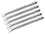 Hongso SBE601 (5-Pack) Stainless Steel Burners Replacement for Gas Grill Model Master Forge 3218LT, 3218LTN, L3218 (16 3/4 x 1)