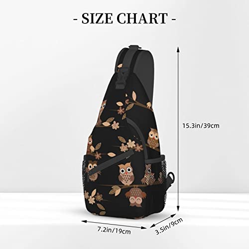 Sac à dos chouettes marron pour éviter le mal de dos en randonnée