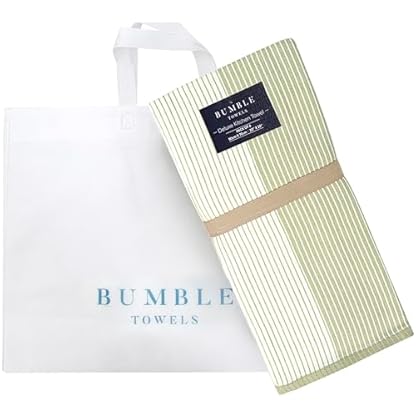Bumble Küchenhandtücher - Geschirrhandtücher Handtücher Baumwolle – 6er Pack – XL Größe 50 x 70 cm – Edle, Weiche und Robuste Ringspinnbaumwolle in 3 Verschiedenen Texturen (Salbeigrün) – Bild 6