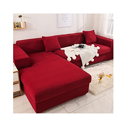 Housse canapé 1 place extensible anti-tache pour protéger un fauteuil - 2