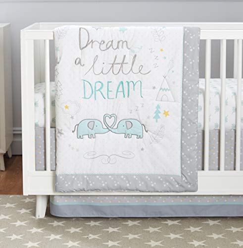 just born 5 piece crib set