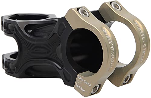 Renthal Apex 35 Stem Clamp: 35Mm L: 60Mm Steerer: 28.6Mm 6 - Black/Gold - STM120-BKAG