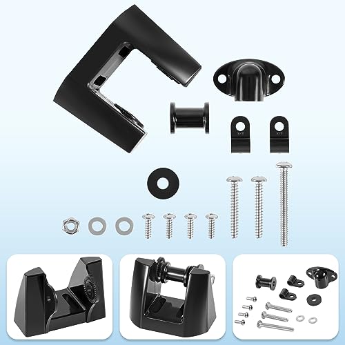 Bonbo K00-00118-01 Transducer Bracket Transom Mount Kit Replacement For Garmin Xdcr 200/50 Khz Dual Frequency Transducer F/010-10272-00 thumb #6