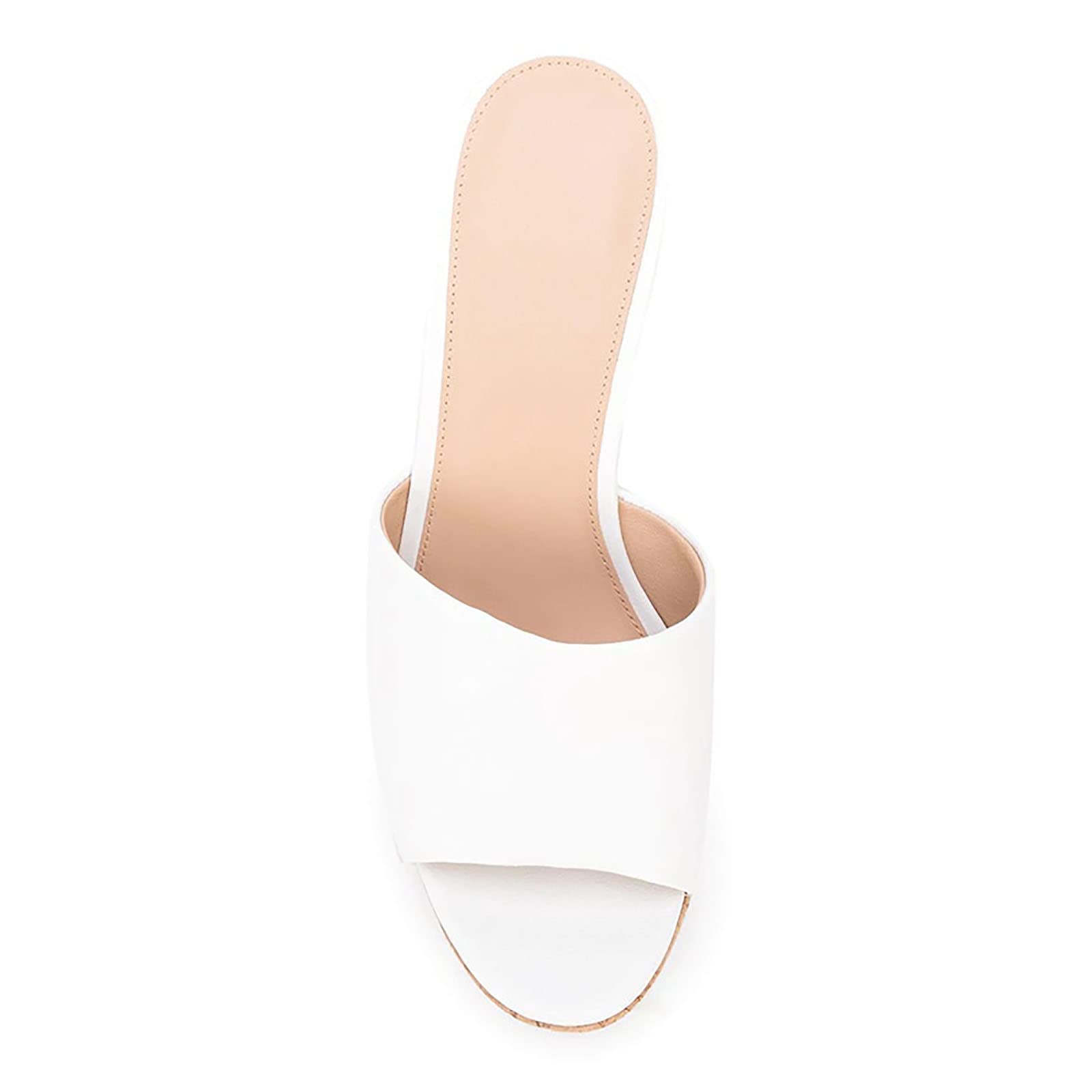 Damskie koturny Sandały Obcasy Wsuwane Platforma Espadryle Wysoki obcas Otwarte Palce Letnia Sukienka Pantofle Buty