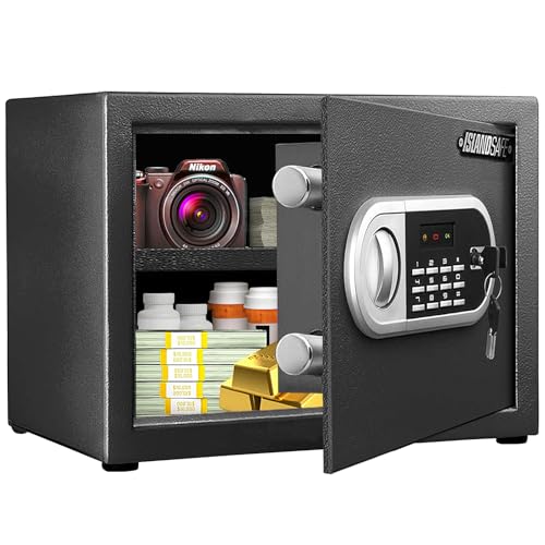 Home Safe Box with Digital Lock and Keypad (0.8 cu ft)