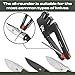 ODENWOLF Blade Professor - Pocket Knife Sharpener - 7 in 1 Portable Handheld Tool with Tungsten Ceramic and Diamond Rods - Compact Portable Knife Sharpener for Hunting, Camping and EDC