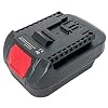 Battery Adapter for Bosch 18V Lithium-Ion Cordless Tool, Compatible with Dewalt 20V Max/ Milwakee M18 18V Li-ion Battery Convert to Bosch 18Volt Compact Lithium Batteries BAT608 BAT609 BAT612 BAT618