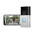 Ring Videocitofono Plus a batteria (Ultimo modello) | Battery Video Doorbell Plus | Videocitofono wireless, videocamera con video in HD a 1536p, batteria ricaricabile | Facile da installare (5 min)