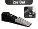 Produktbild kh security Alarm-Türstopper inklusive LED-Batteriekontrolle Safety First 2-er Set, schwarz, 100116set2