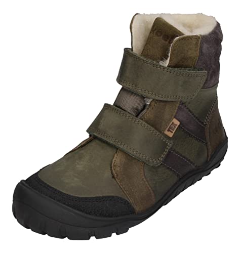 KOEL Barefoot Kinderstiefel - Milo Hydro TEX - Khaki, Größe:32 EU