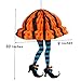 wgg Halloween Hanging Ornament Skirt & High Heels Honeycomb Paper Pendant Haunted House Decorations Ghost Festival Scene Props