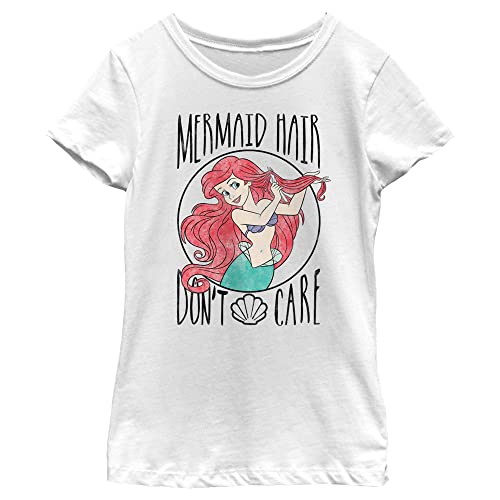 Disney Girl's Mermaid Hair T-Shirt