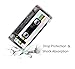 FAteam Case for Galaxy S10 Matte Finish with TPU Soft Bumper Retro Cassette Tape Case Compatible with Samsung Galaxy S10