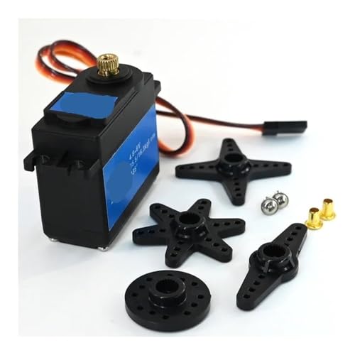 Servo de engranaje de cobre 15kg con alta potencia para coches radiocontrol escala 1/8 y 1/10