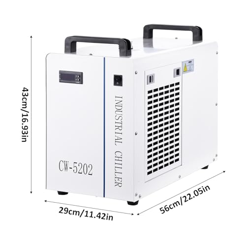 Water Chiller tank and displays