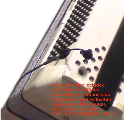 Miniatura 7 de Myers Pickups The Grip Plus 6 - Sistema de micrófono de acordeón para piano con extensión de graves y agudos con 3 cuellos de microcisne flexibles