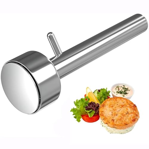 Falafel Portionierer, Paletta Professionale per Falafel, Paletta per Falafel da 4 cm, in Acciaio Inox,Spessa Falafel Maker Scoop, Acciaio Inox Paletta per Falafel per Fare Falafel/Polpette