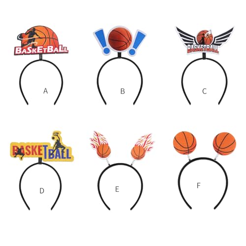 Hairhoop,Comfortable Basketball Hairband For Boys Girls Fabric Sport Theme Head Accessory Cheerleader Headwear3