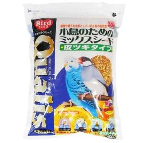 クオリス 小鳥のためのミックスシード皮つきタイプ 900g