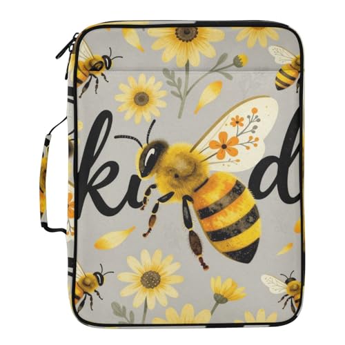 Organiseur de documents A4 trieur de papier zippé Cool Bee Kind de bureau