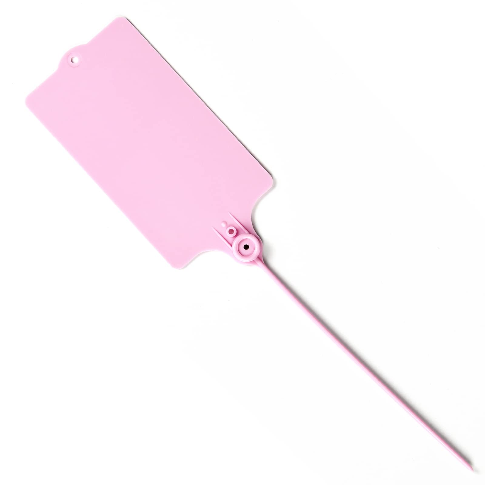 Bridas para cables, Bridas reutilizables de nailon multicolor, longitud ajustable, diseño autoblocante, sellos numerados, 100 unidades(Roze)