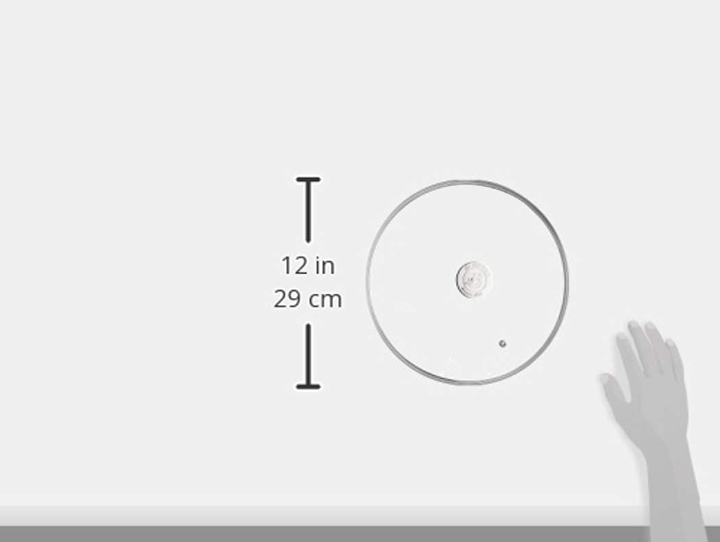 Deksel 28 cm roestvrij staal - bij kookgerei PRIMA MATERA - De Buyer, grijs, diameter 28 cm Deksel 28 cm roestvrij staal - bij kookgerei PRIMA MATERA - De Buyer, grijs, diameter 28 cm