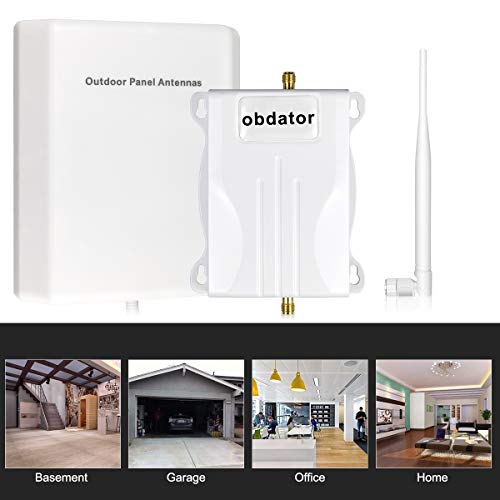 AT&T Signal Booster 4G LTE Cell Phone Signal Booster Amplifier Indoor obdator High Gain FDD 700Mhz Band 12/17 ATT Mobile Phone Signal Booster for Home Use