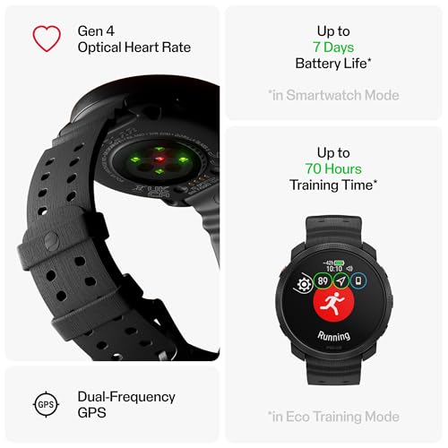 Polar Vantage M3 Montre Intelligente Multi-Sport avec écran AMOLED, GPS Double fréquence, Navigation étape par  étape, autonomie de la Batterie jusqu'à 7 Jours