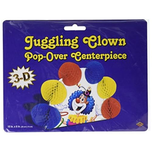 Juggling Clown Pop-Over Centerpiece Party Accessory (1 count) (1/Pkg)
