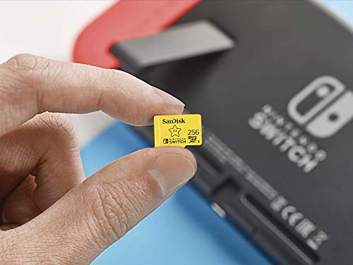 Image of SanDisk 256GB microSDXC-Card, Licensed for Nintendo-Switch - SDSQXAO-256G-GNCZN (Pack of 3)