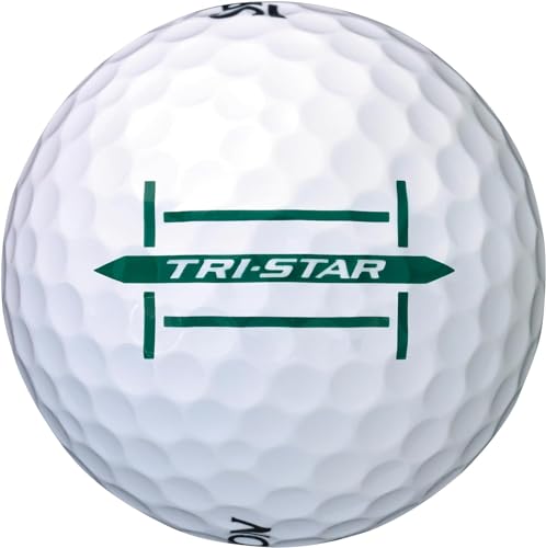 スリクソン トライスター TRI-STAR ホワイト 2ダースセット ゴルフボール 24球 2024 ※オリジナル清掃シートセット 5枚目