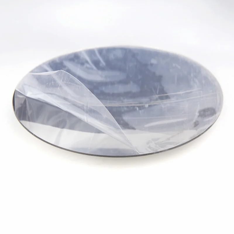 Espejo parabólico de plástico, Espejo cóncavo de 10, 15 y 20cm, Protector de Espejo de Enfoque UV, Espejo cóncavo Reflectante Fuerte, 1 ud.(20cm)