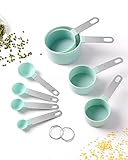 Measuring Cups and Spoons Set of 8 Pieces, nesting measuring cups for Measuring Dry or Liquid Ingredients, Stainless Steel Handle - Image 7