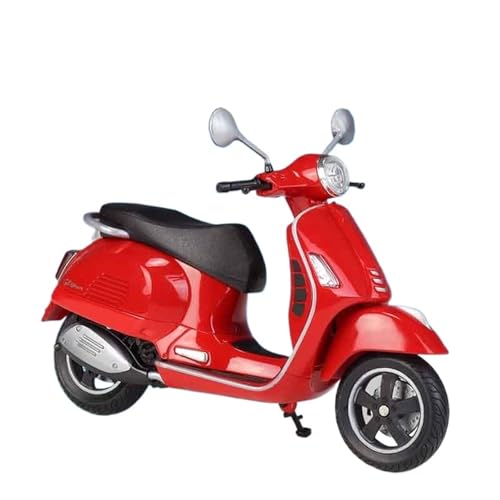 Moto de loisirs Vespa GTS Super 2020 réplique miniature métal miniature 1:12