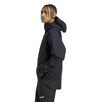 【M】テレックス Xploric RAIN. RDY ハイキングジャケット 黒 adidas（アディダス）の「テレックス Xploric RAIN. RDY