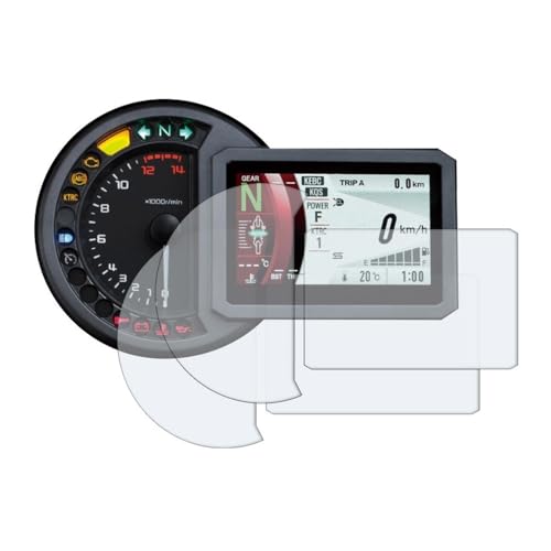 Membrane d'instruments Kawasaki Versys 1000 protège écran contre rayures clés et frottements