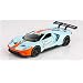 Boutique Model - LJW -Toy 1:32 Alliage Modèle d'échelle moulée sous Pression/Compatible avec Ford GT/Sound et Light Supercar Racing Collection Anniversaire Collection d'anniversaire (Couleur: Roug