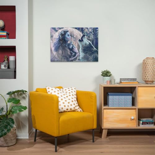 Puzzle 1000 pièces : Magie du de lune Ravensburger France - vue 7