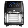 Tefal Easy Fry Grill & Steam Heißluftfritteuse, 3-in-1 (Air Fryer, Grill und Dampfgarer), 7 automatische Programme, 6,5 Liter, energiesparend, gesunde Friteuse ohne Öl, schwarz, FW2018
