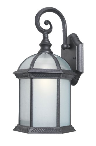 Hottest Sales Woodbridge Lighting 61030WL-BKP Outdoor Light, Small, Powder Coat Black